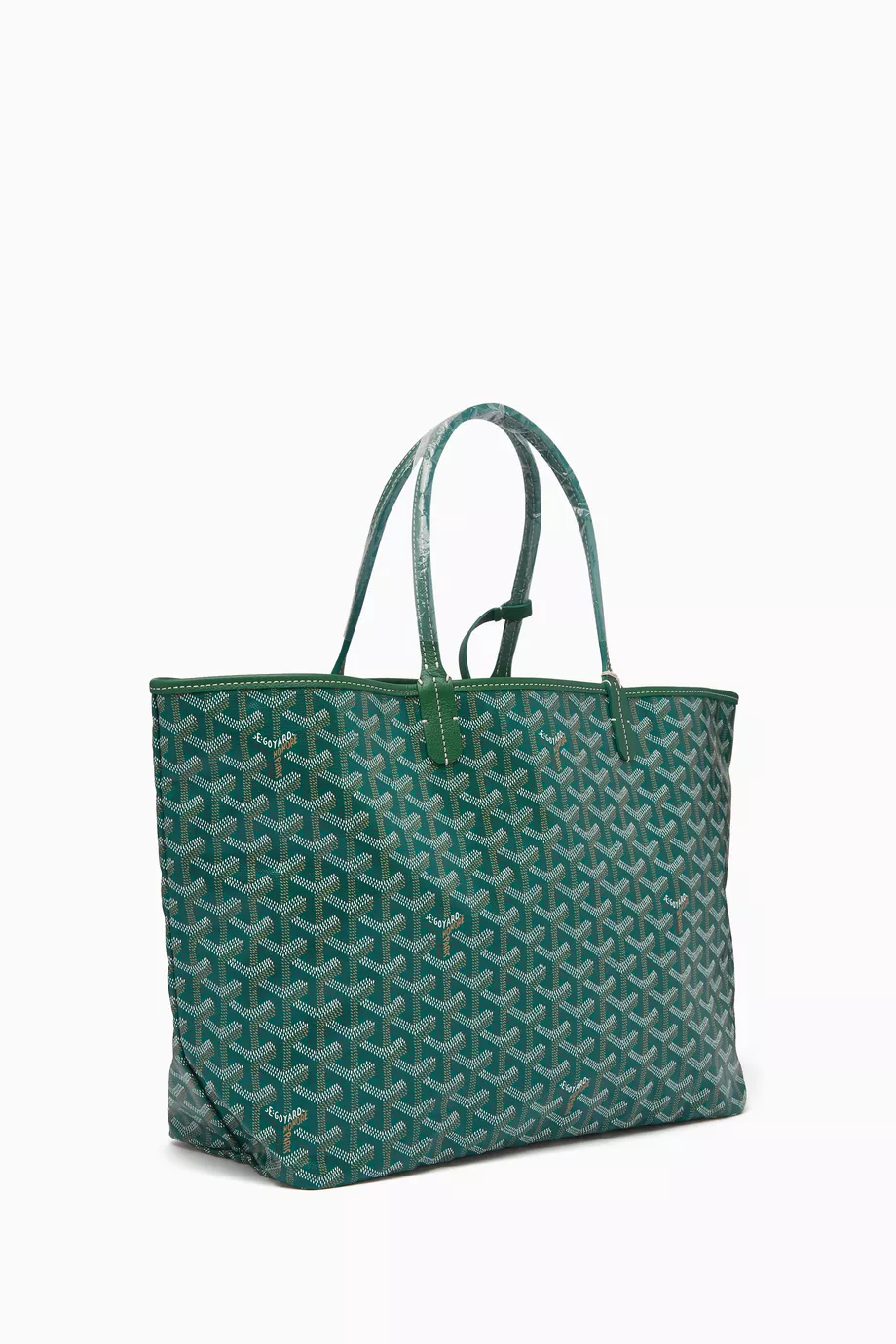 Buy Goyard Pre Loved Green Unused SAC St. Louis PM Tote in Goyardine Fabric For Women Online Ounass UAE