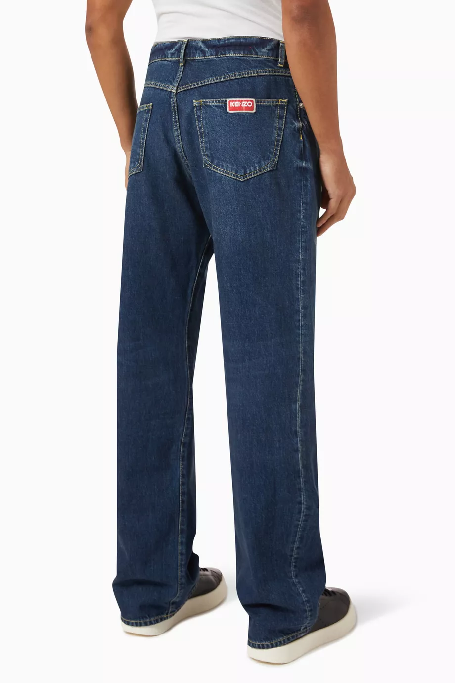 NACHE★韓国★人気★男女兼用★HIGHLIGHT WASHED JEANS (UNISEX) HIGHLIGHT WASHED JEANS (UNISEX) BLACK - NACHE