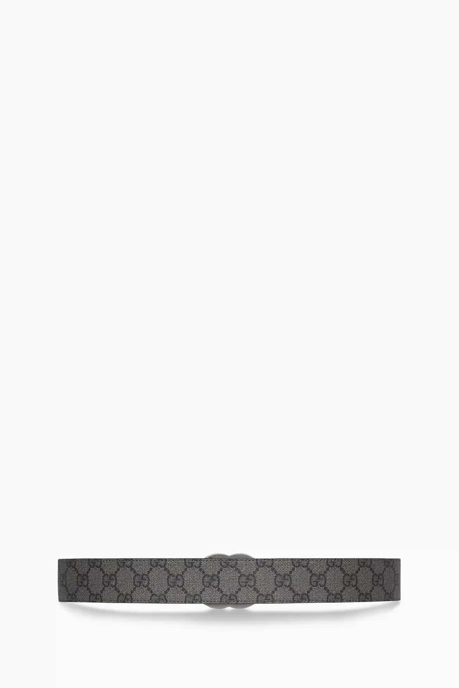 Buy Gucci Grey GG Supreme Marmont Reversible Belt in Canvas Leather For Men Online Ounass UAE