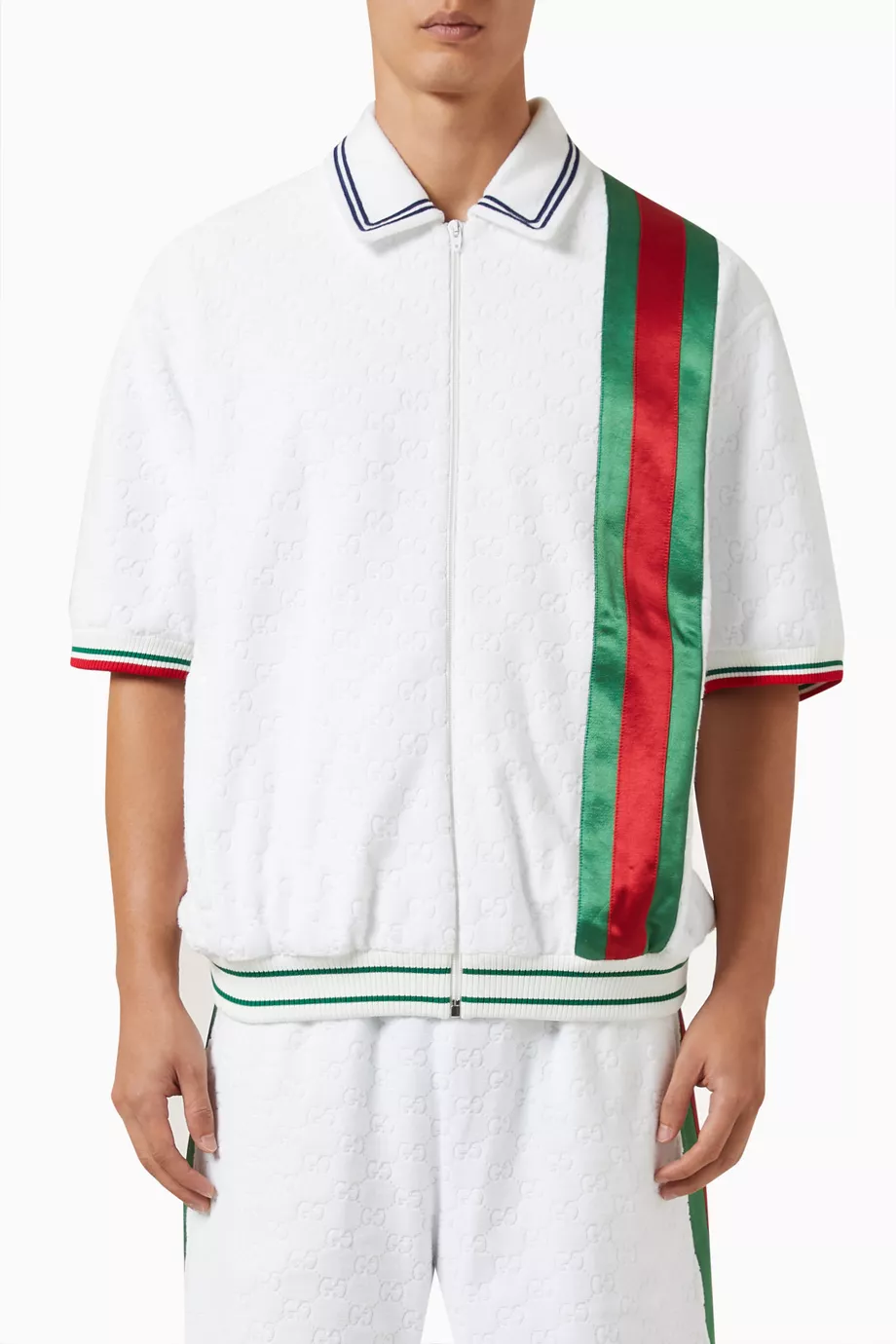Gucci stripe polo online