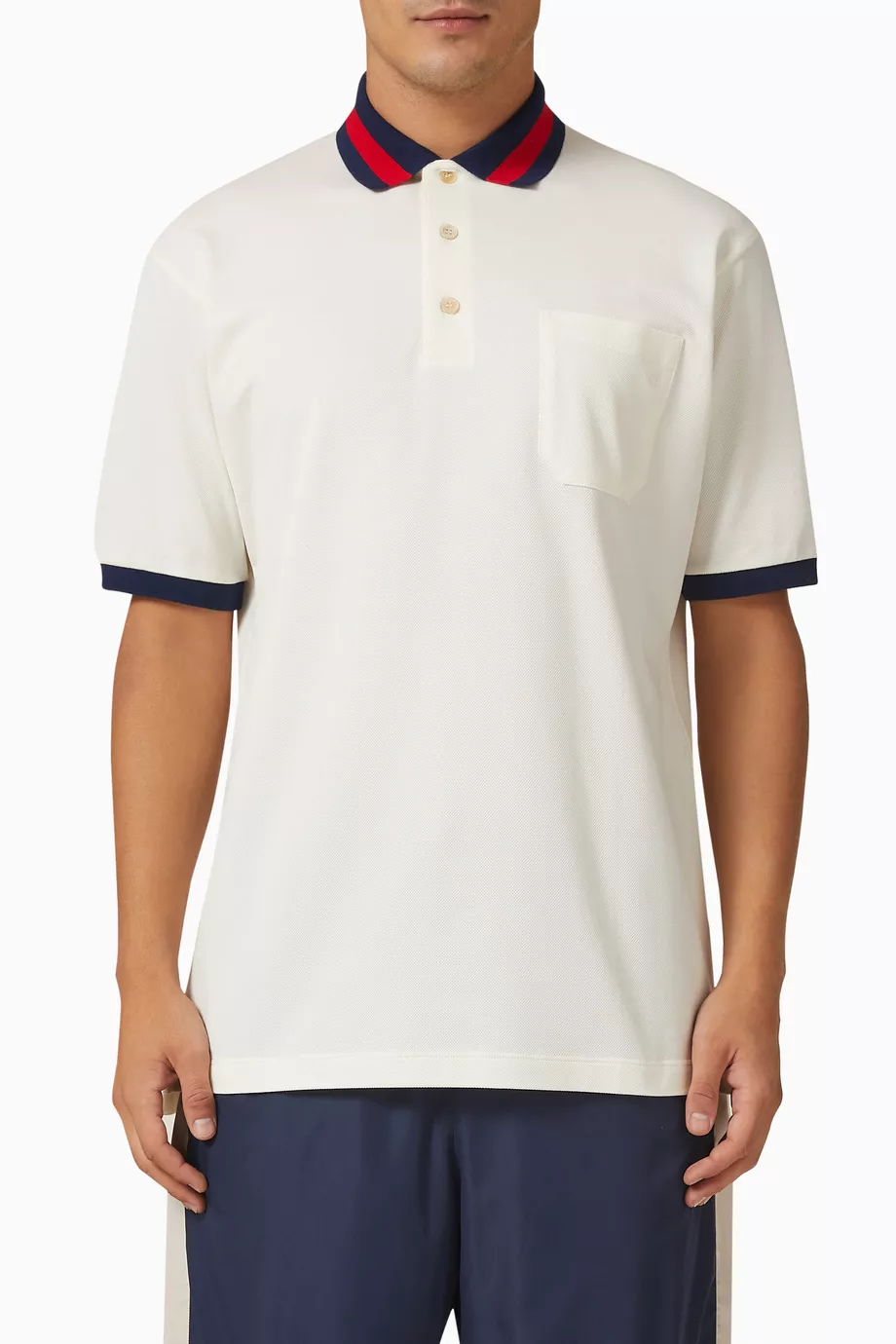 Gucci web polo top