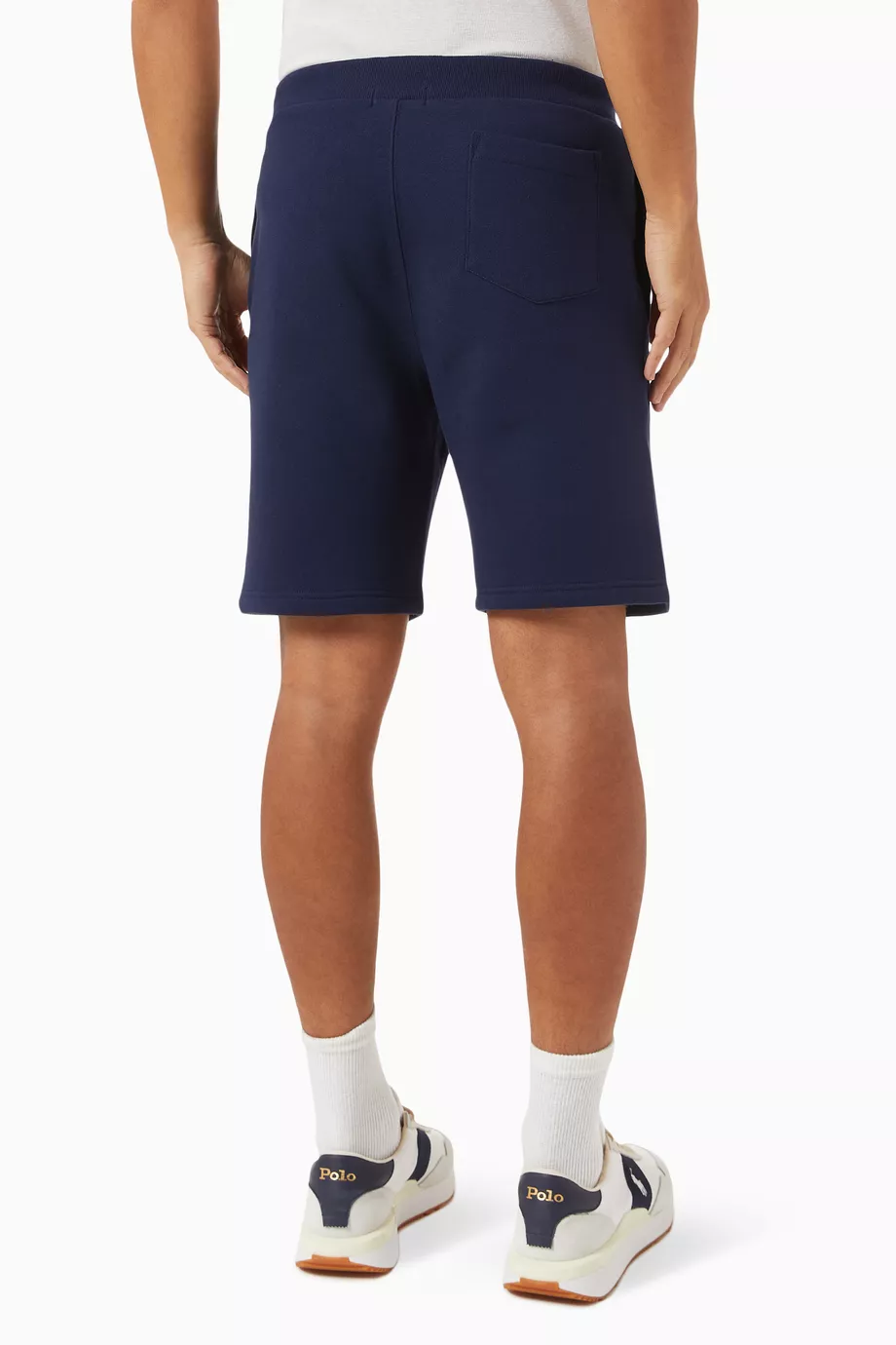 Polo sweatpants shorts clearance