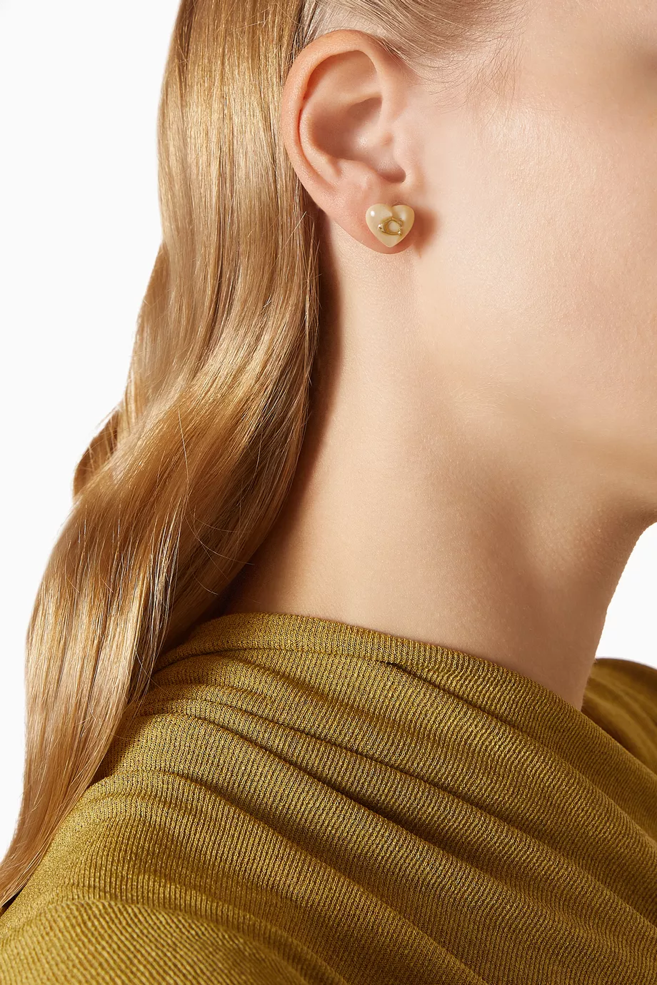 Resin medusa stud earrings store