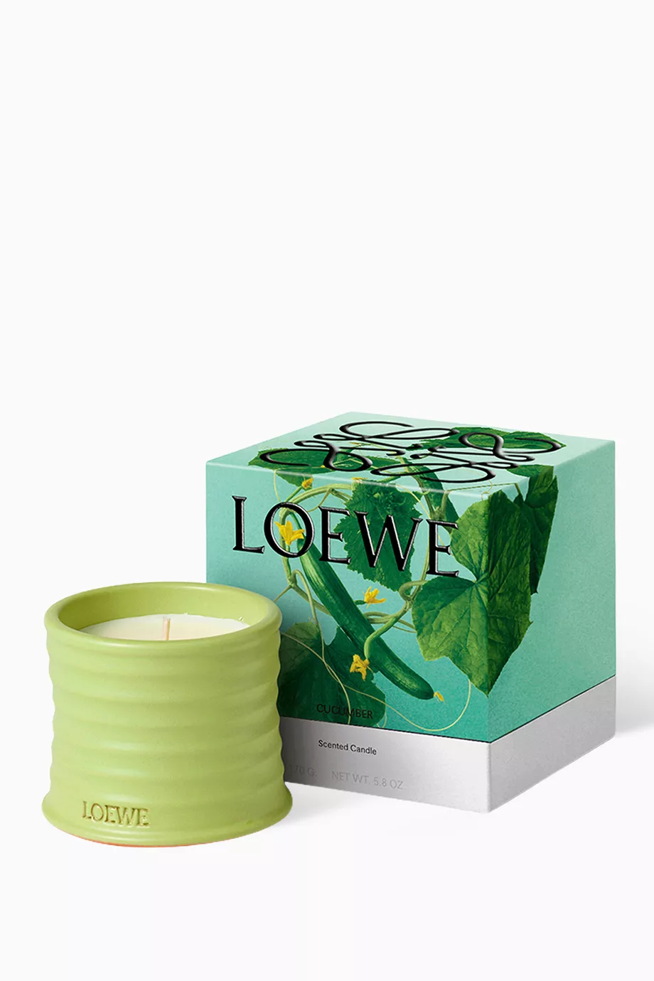 Buy LOEWE PERFUMES Small Cucumber Scented Candle, 170g For UNISEX