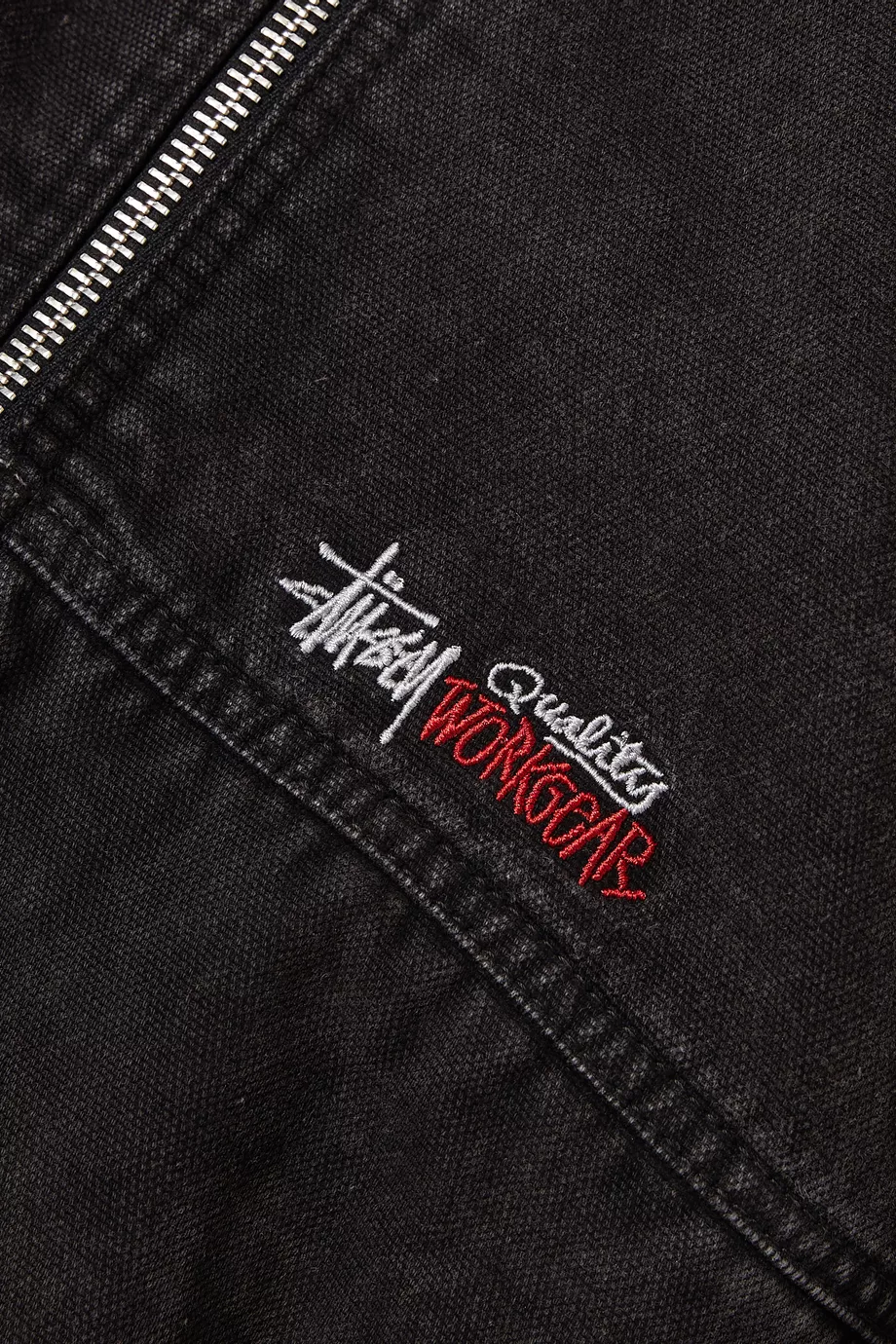 Buy Stussy Black Work Jacket in Insulated Canvas For Men Online Ounass UAE