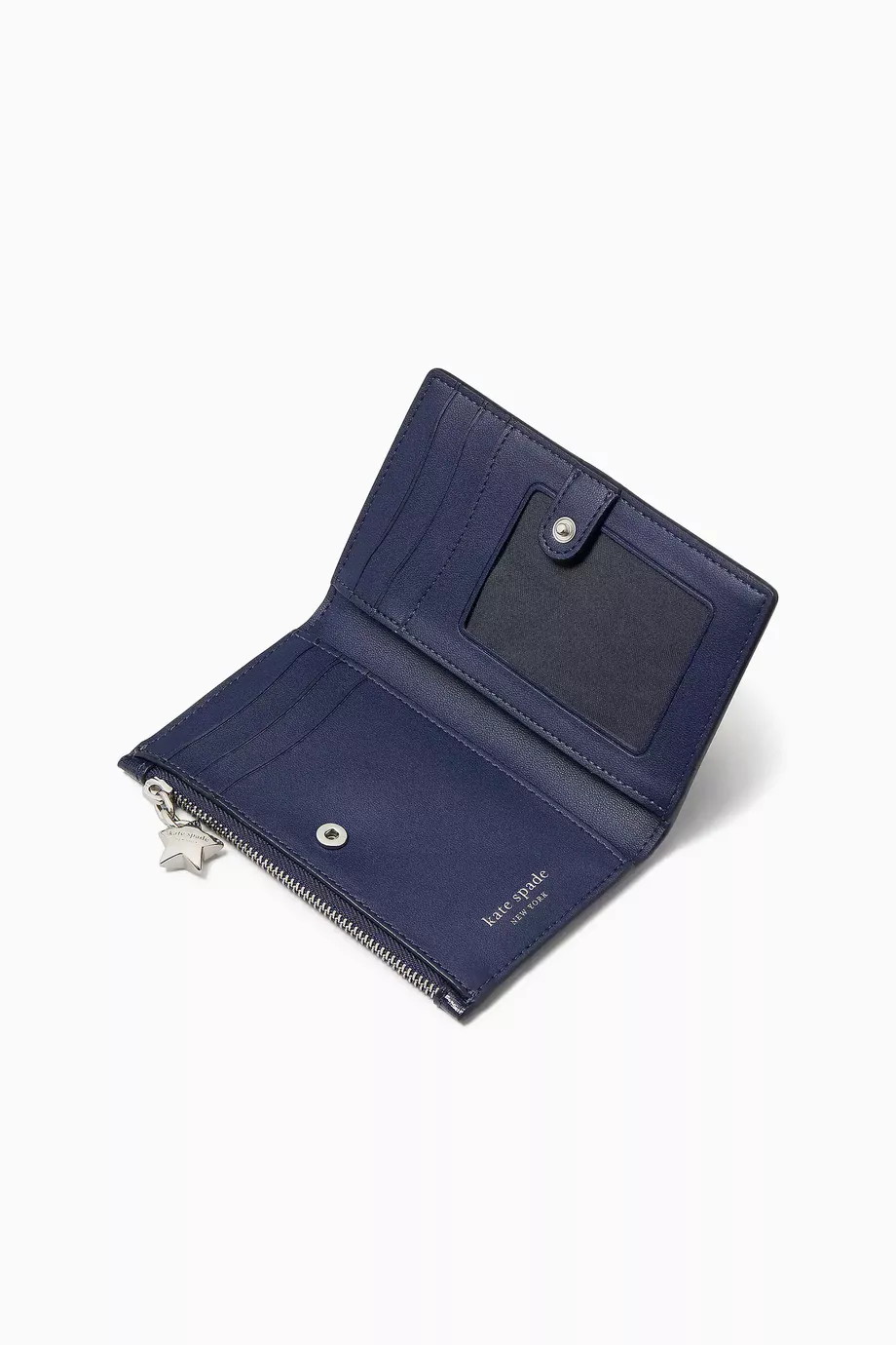 Navy kate spade wallet shop