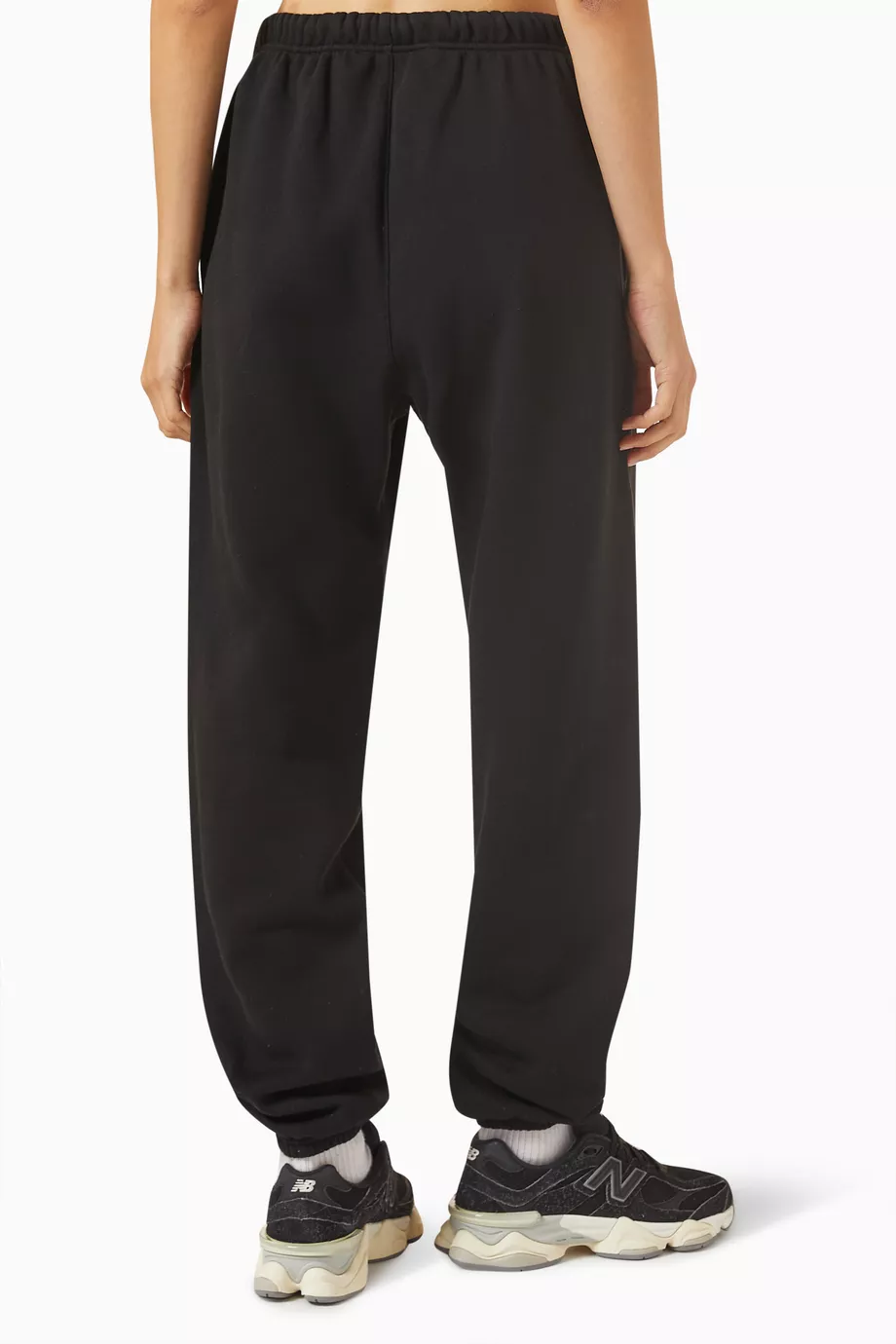 Buy Fear of God Essentials Black Essentials Sweatpants in Cotton fleece For Women Online Ounass UAE