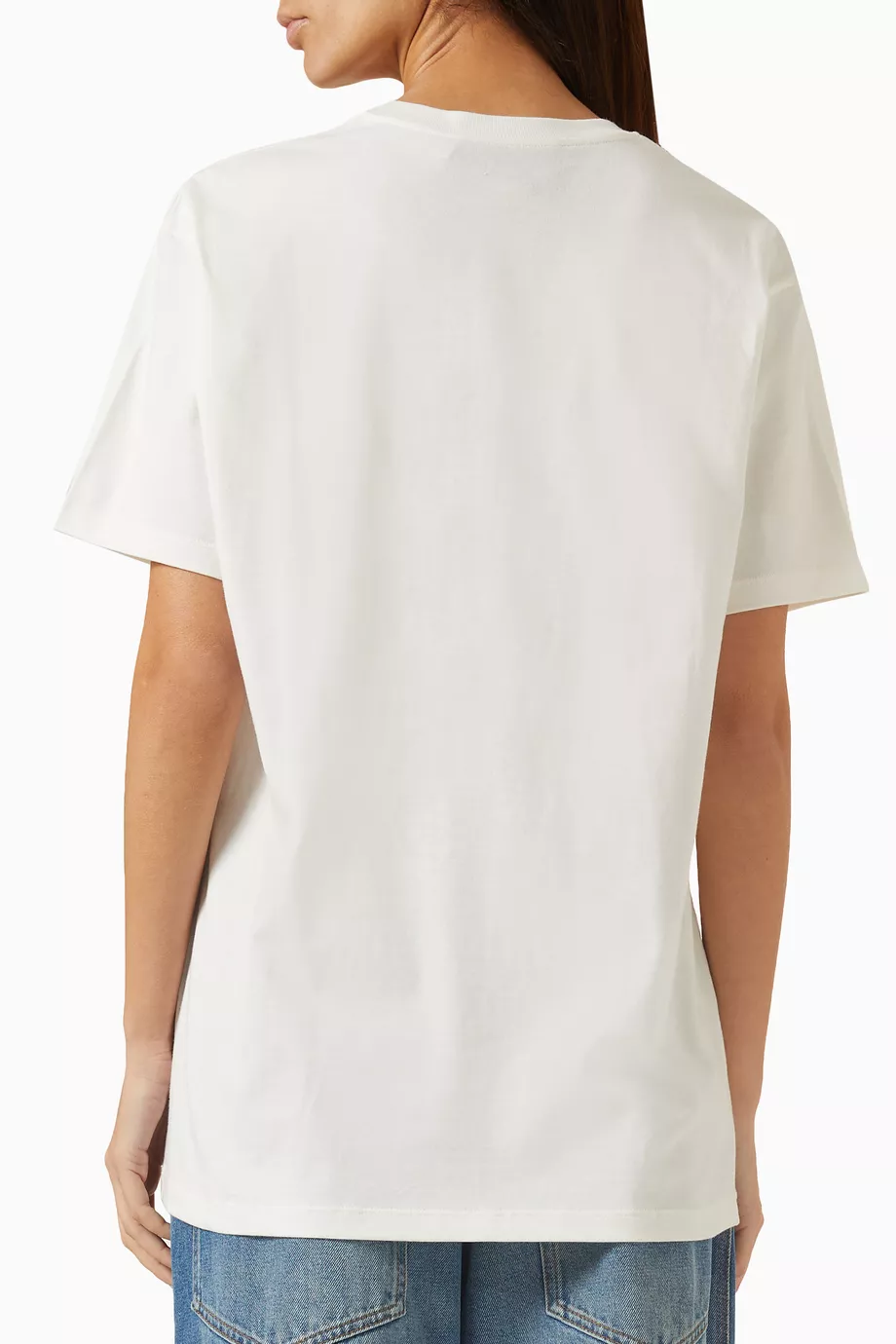 Buy Gucci Neutral Gucci Lipstick Print T Shirt Cotton For Women Online Ounass UAE