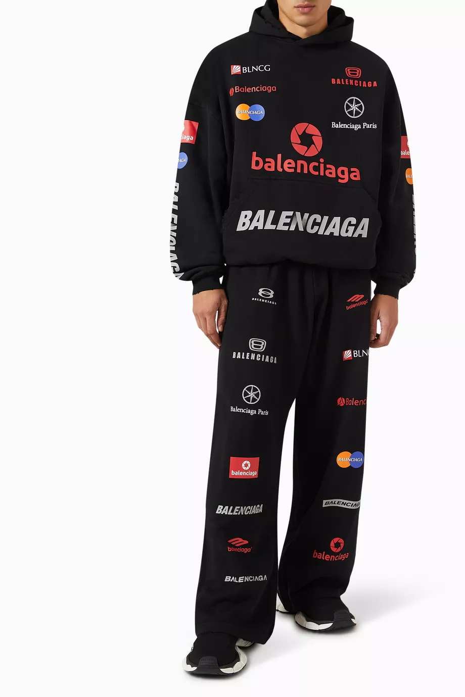 メンズ BALENCIAGA Unisex Top League Baggy Sweatpants in Cotton-fleece BALENCIAGA Unisex Top League Baggy Sweatpants in Cotton-fleece