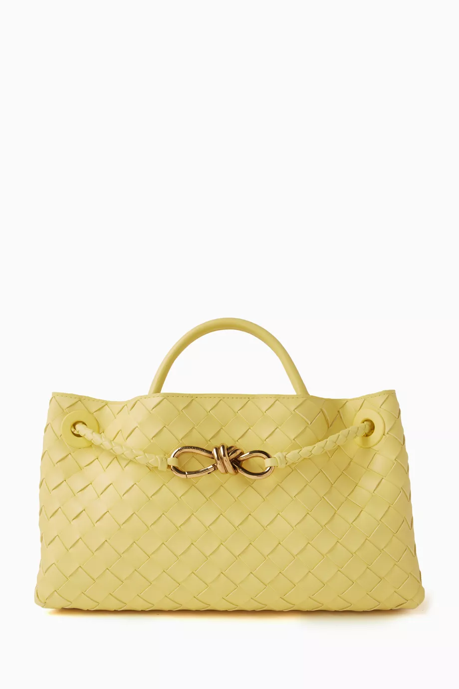 Yellow bottega veneta bag discount