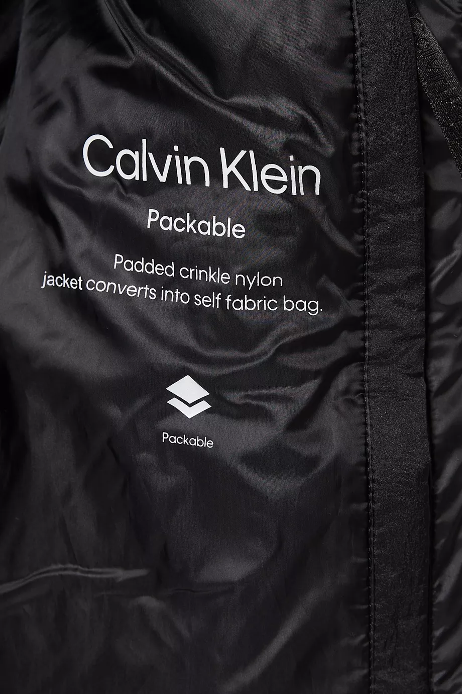 Ck packable jacket hotsell