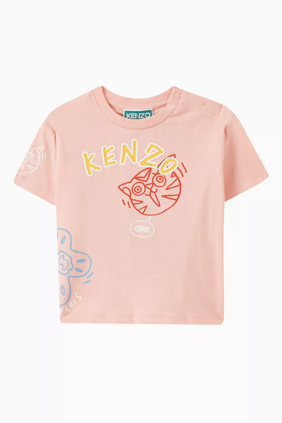 Pink kenzo shirt on sale