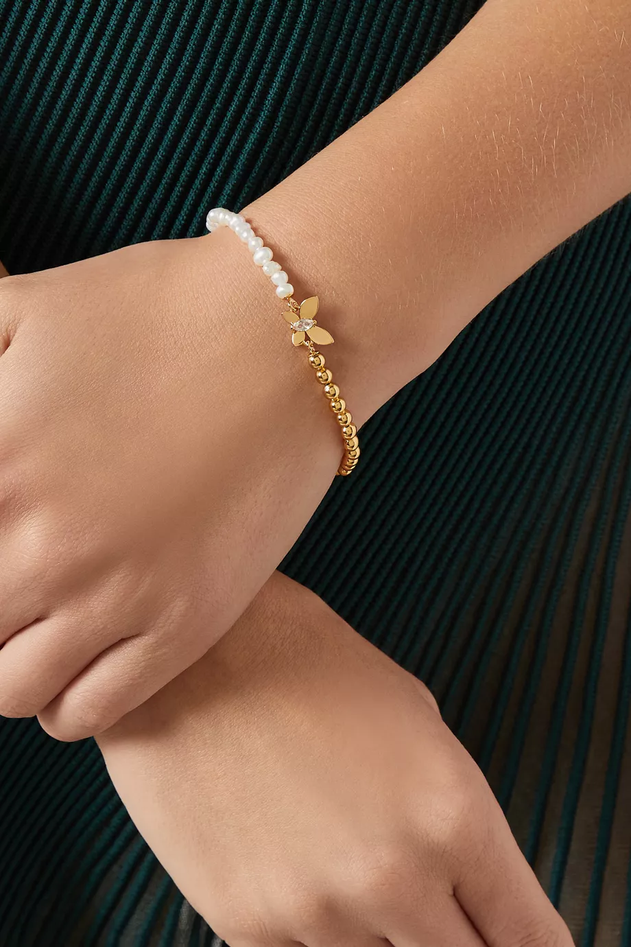 Buy Kate Spade New York Gold Social Butterfly Pearl & Bead
