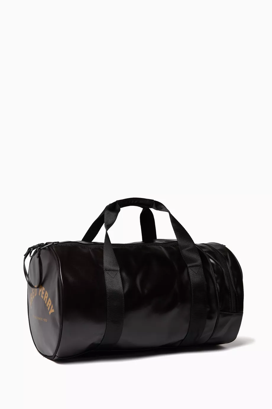 Fred perry classic barrel purchases bag black