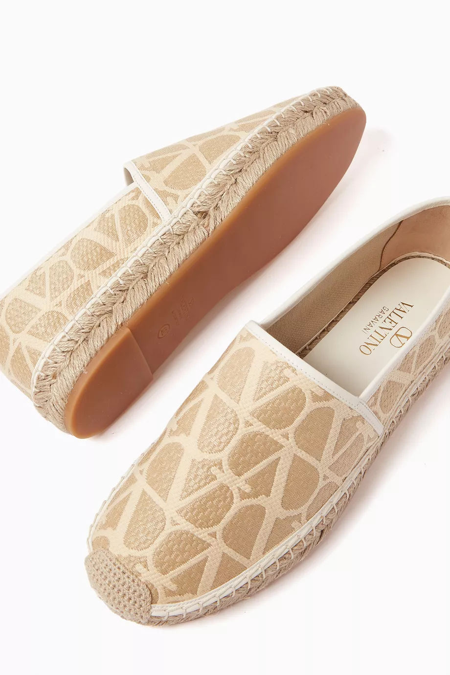 Buy Valentino Garavani Neutral Valentino Garavani Toile