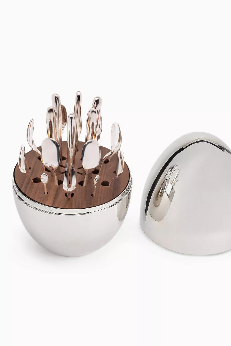 Buy Christofle Silver Mood Party 24 Piece Flatware Set in Stainless Steel For Women Online Ounass UAE