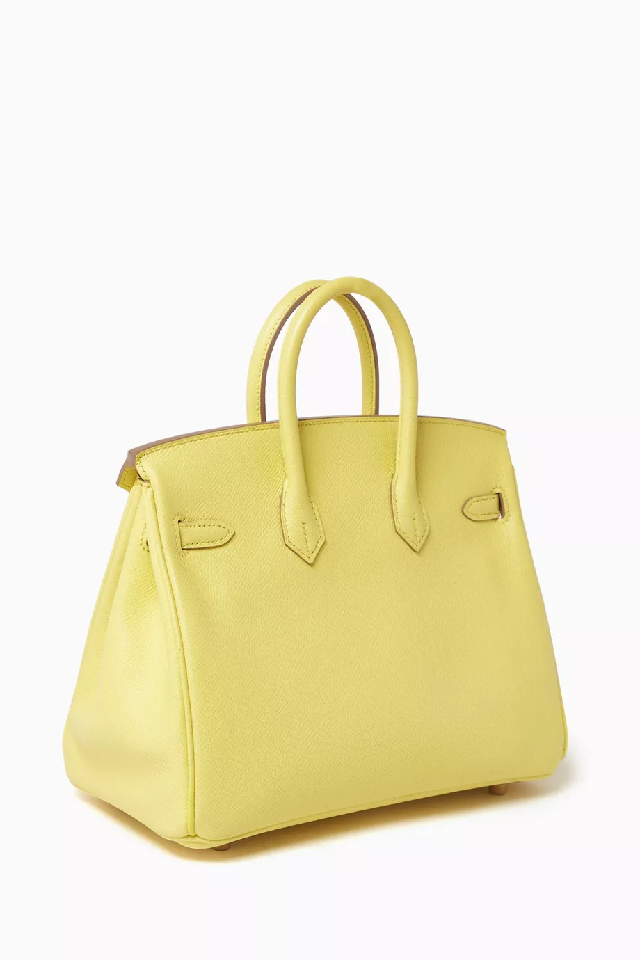 Yellow hermes birkin top
