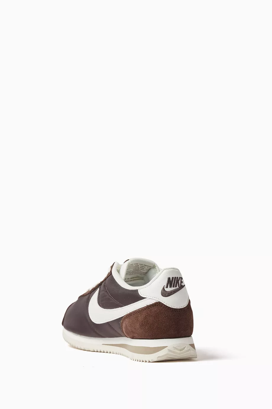 Buy Nike Brown Cortez TXT Sneakers in Suede Nylon For Women Online Ounass UAE