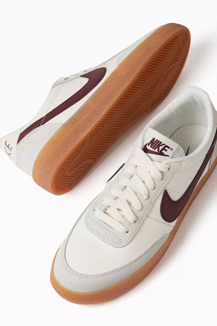 Buy Nike White Killshot 2 Sneakers in Leather For Women Online Ounass UAE