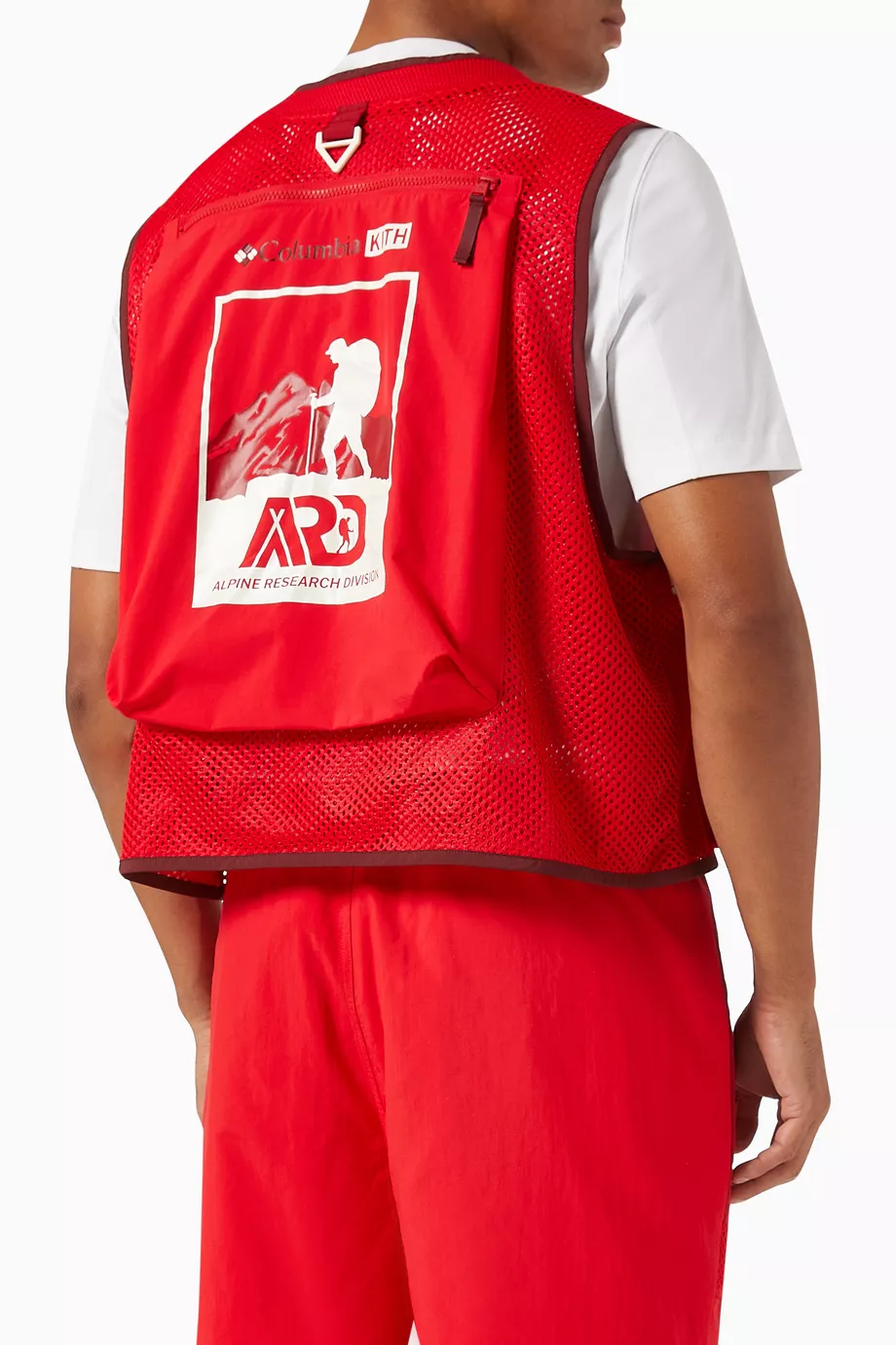 Buy Kith Red x Columbia Utility Vest For Men Online Ounass UAE