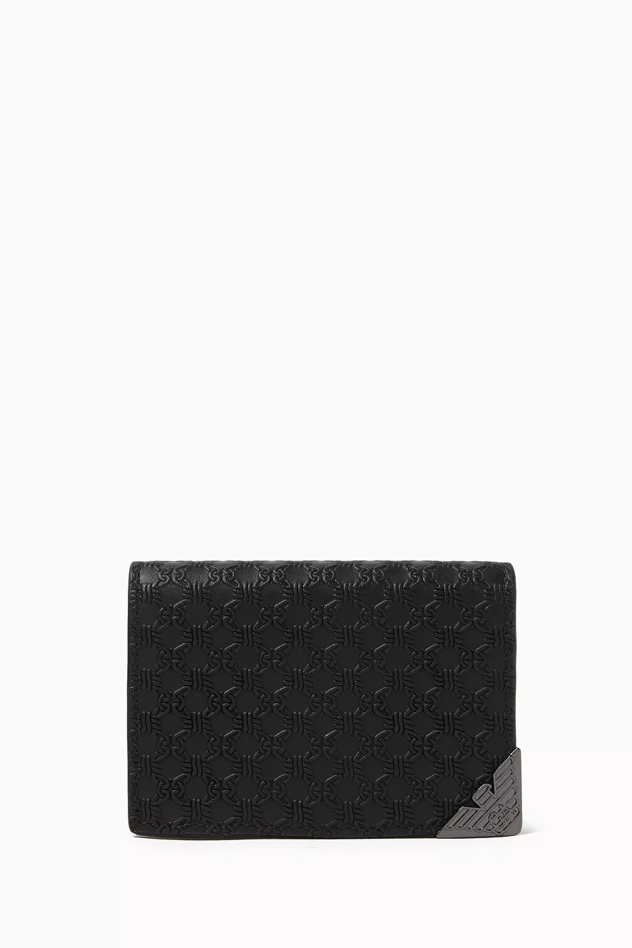 Emporio armani men's wallets leather shop