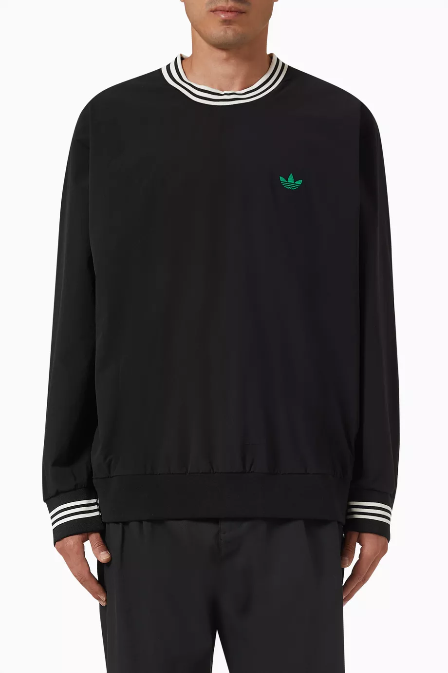 【adidas】ROLLING LINKS CREWNECK SWEATSHIRT スウェットシャツ Adidas Golf Mens Rolling Links Crewneck Sweatshirt – Extra