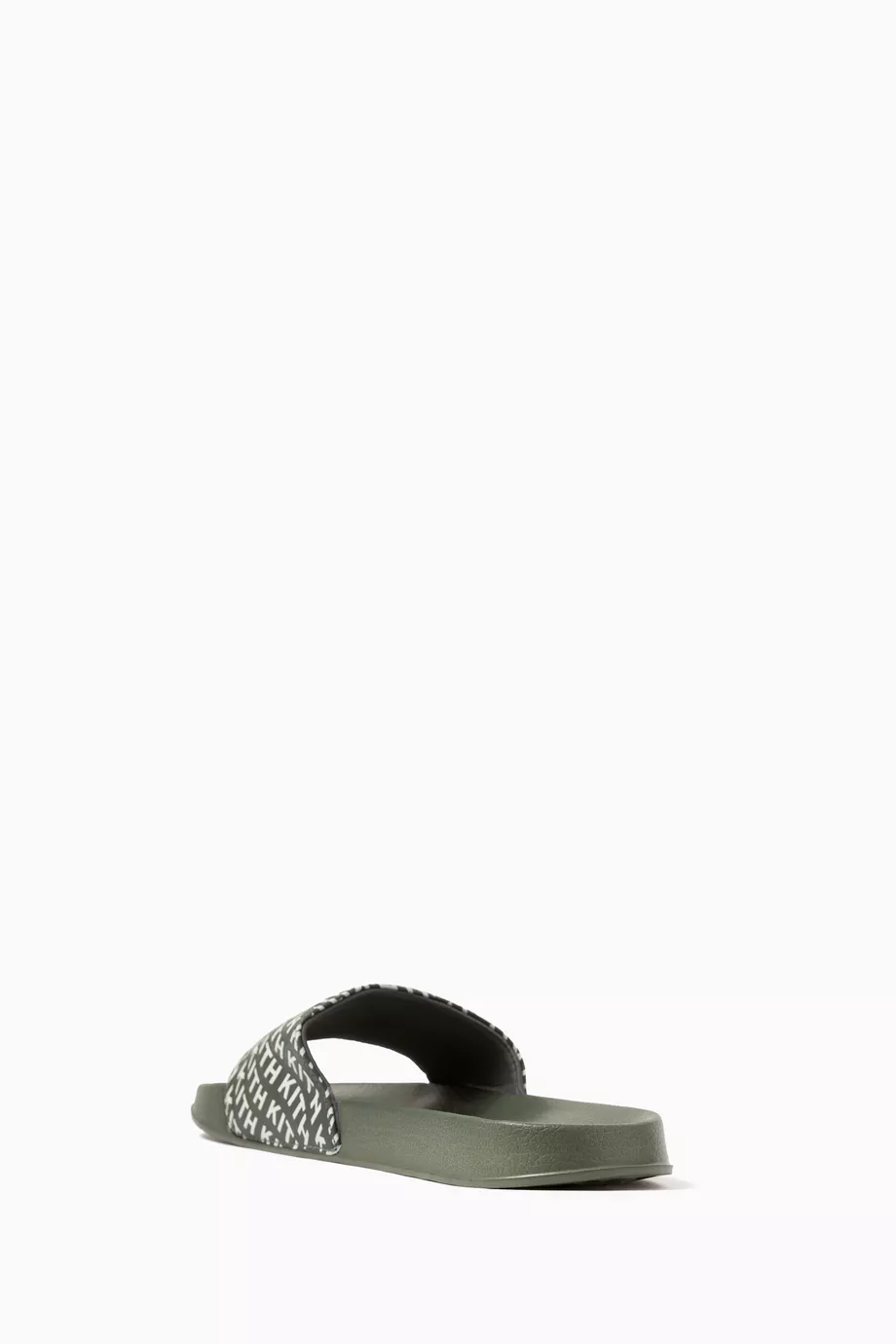 Buy Kith Green Wave Monogram Slide Sandals For Men Online | Ounass UAE