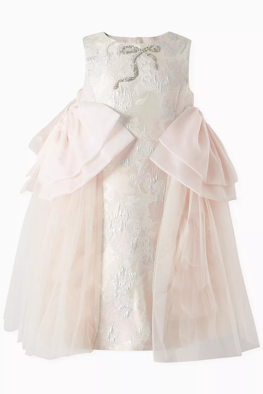 blush lace mother of the bride dress Sheath Blush Long Lace Mother Of The Bride Dress with Sleeves US6 / Blush main image 1
