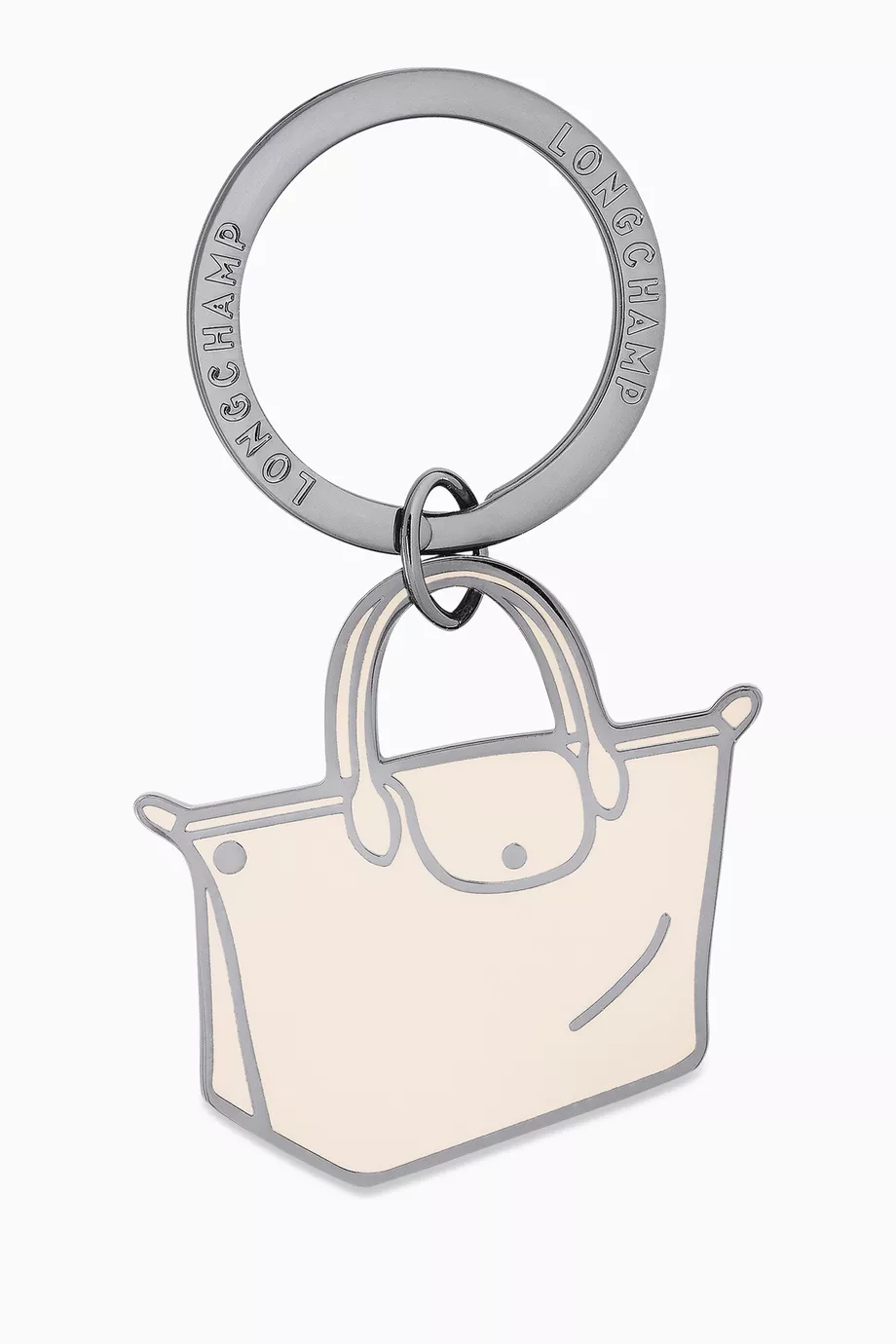 Longchamp charm hot sale