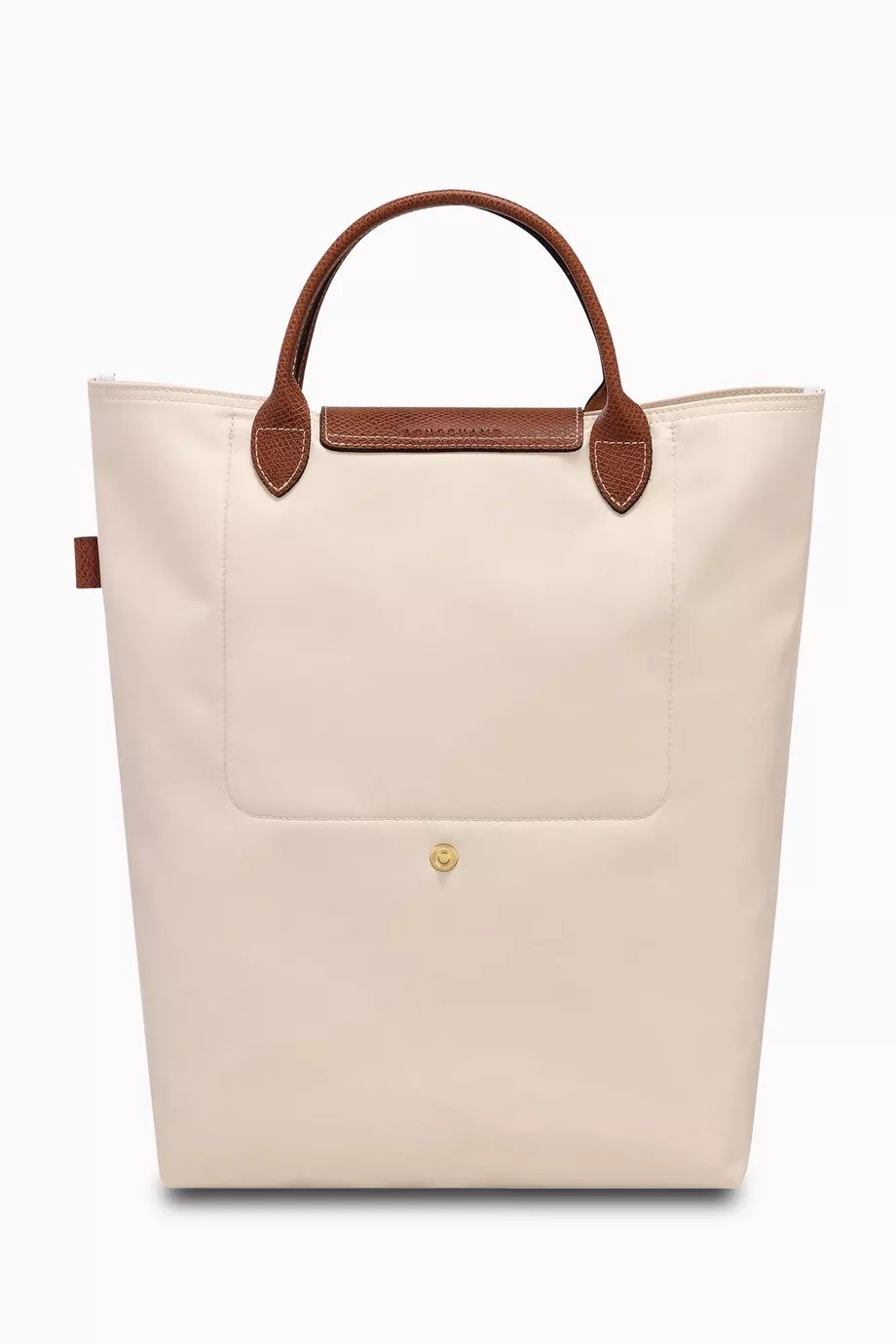 Buy Longchamp Neutral Medium Le Pliage Tote Bag in Canvas For Women Online Ounass UAE