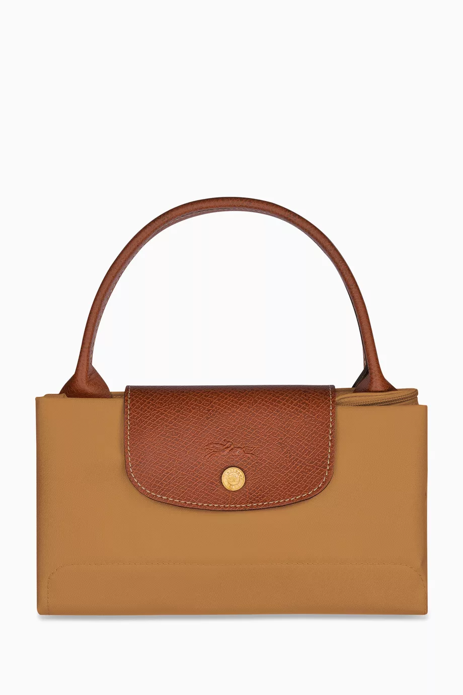 Buy Longchamp Brown Medium Le Pliage Original Bag in Canvas For Women Online Ounass UAE