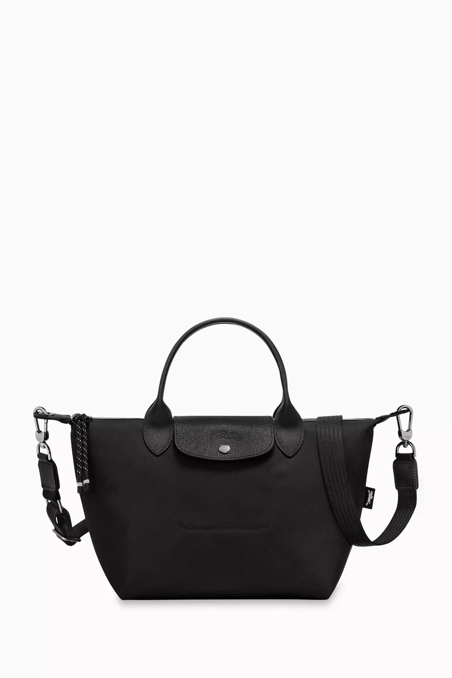 Buy Longchamp Black Small Le Pliage Energy Bag in Recycled Canvas For Women Online Ounass UAE