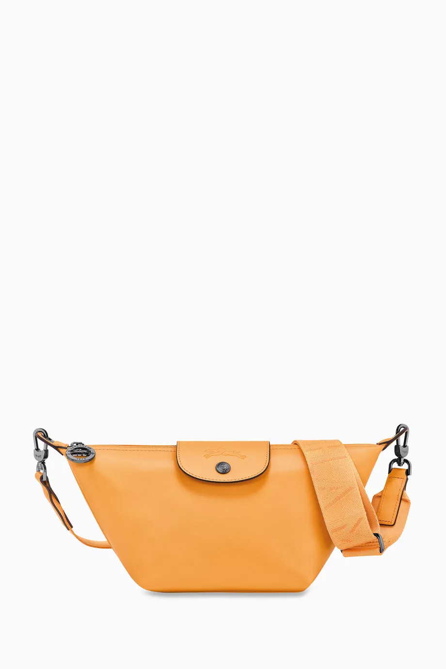Buy Longchamp Yellow Mini Le Pliage Xtra Crossbody Bag in Leather