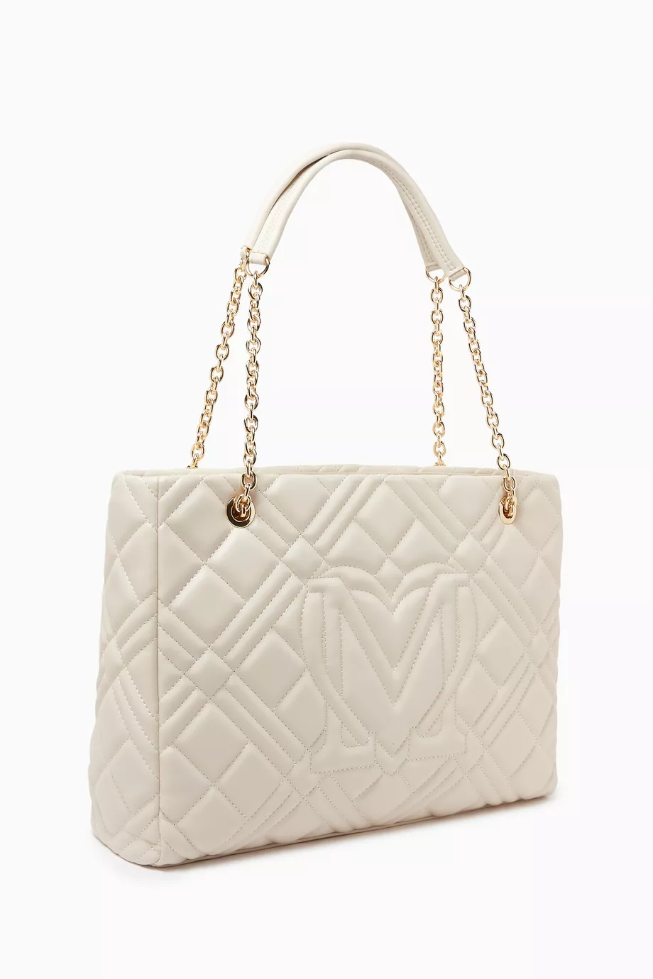 Moschino leather tote clearance