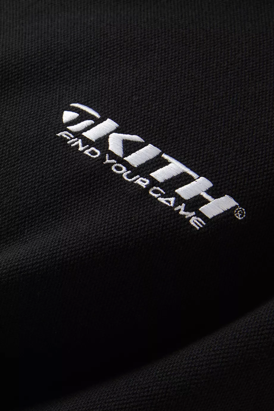 Buy Kith Black x Taylormade Provisional Polo in Cotton Blend For