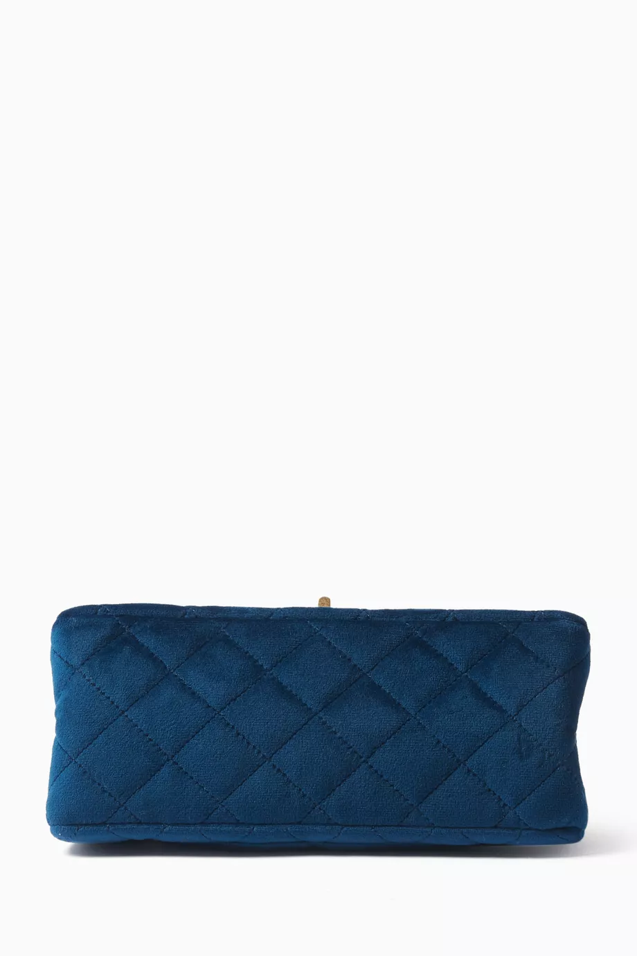 Buy Chanel Pre-Loved Blue Mini Reissue Quilted Flap Bag in