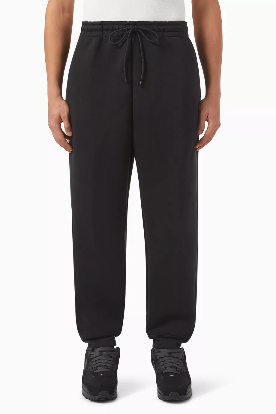 Buy Nike Black Tech Sweatpants in Fleece For Men Online Ounass UAE