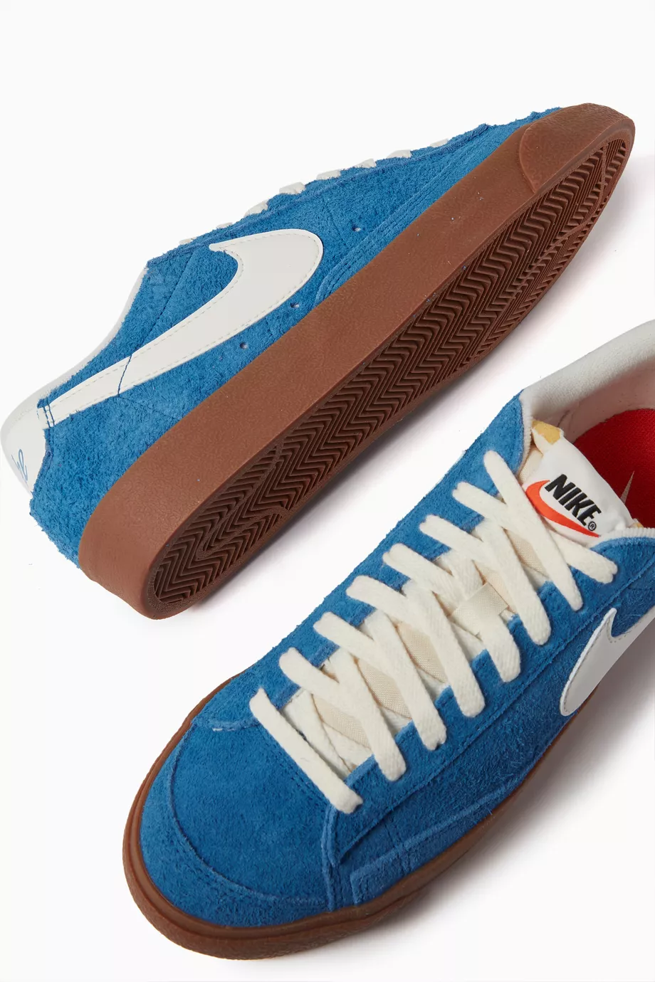 Nike blazer vintage suede low blue best sale