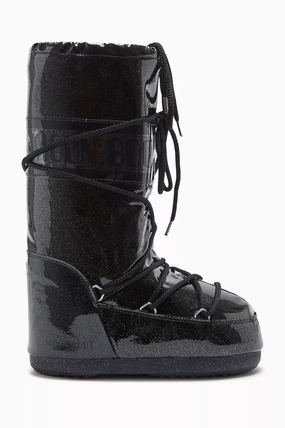 Buy Moon Boot Black Icon Glitter Knee Boots For Women Online Ounass UAE