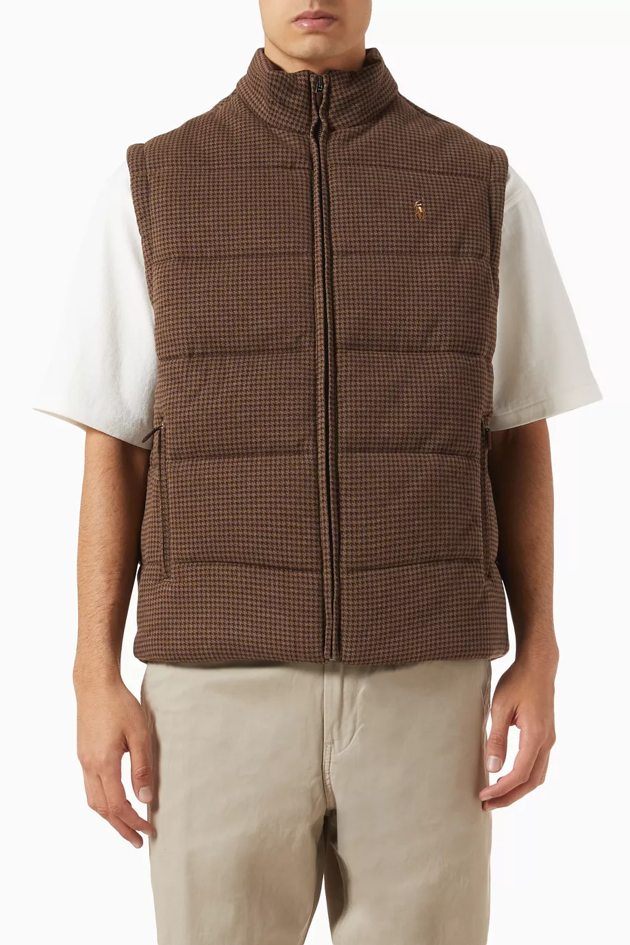 Quilted Vest in Cotton