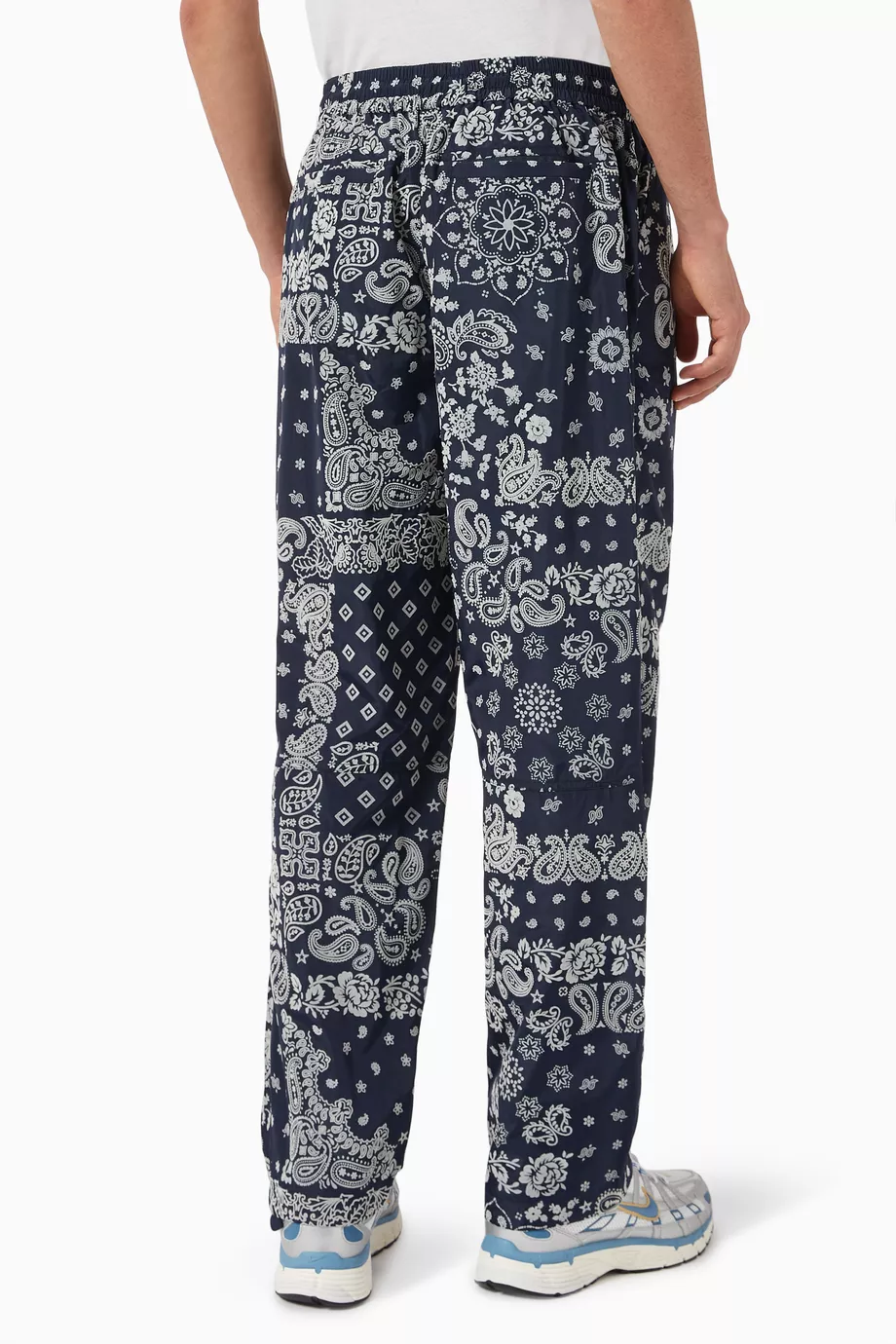 上等な Bandana Deconstructed Flocked Blue Kith Buy Mercer Pants 8 パンツ