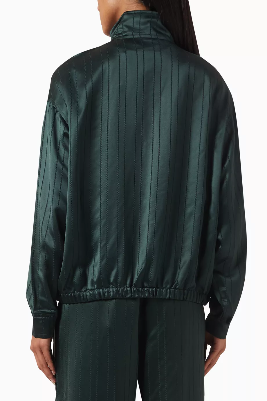 【専用】Kith Wrenley Satin Crest Track Kith Women Wrenley Crest Track Jacket - Retro – Kith Europe