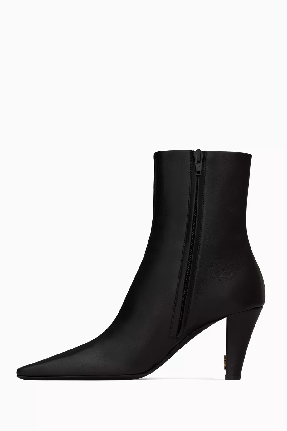 Ysl black ankle boots top