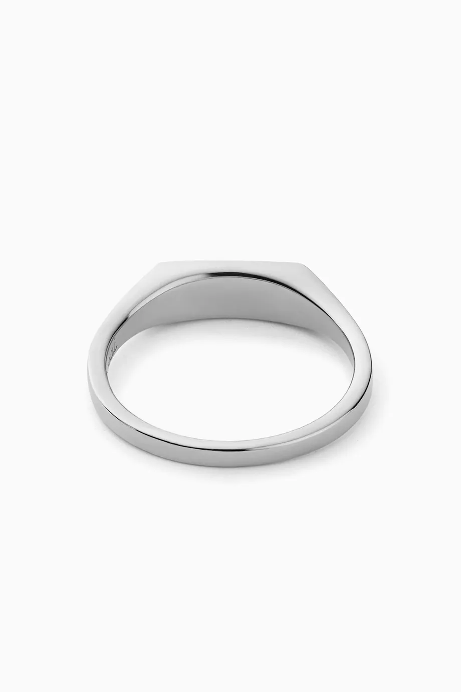 Buy Miansai Green Thin Lennox Light Jasper Ring in Sterling