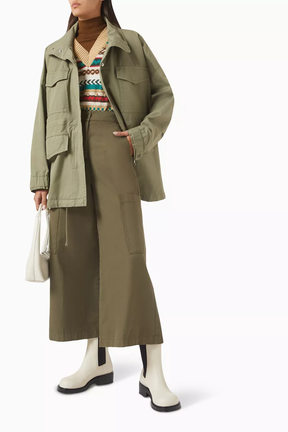 WEEKEND MAX MARA コットン キャンバス ジャケット BASTIA 5081105106002-b-bastia.jpg