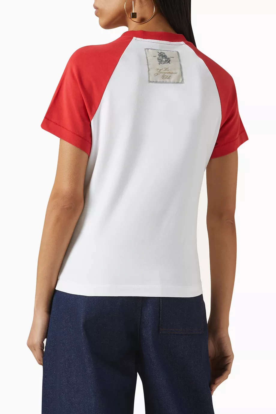 【送料&関税込】Jacquemus Le Mini Tshirt Baseball JACQUEMUS Le Mini T-shirt Baseball stretch-cotton T-shirt