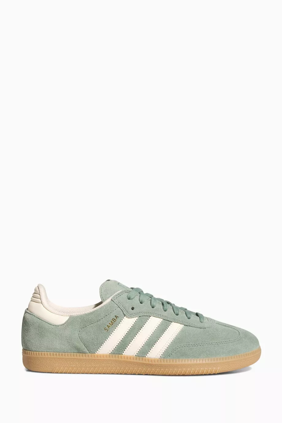Buy adidas Green Samba Sneakers in Suede Leather For Men Online
