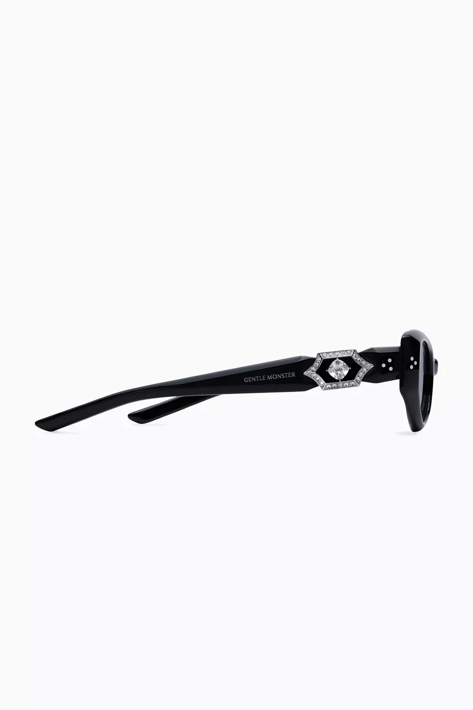Buy Gentle Monster Black Vegax 01 Sunglasses in Acetate For UNISEX