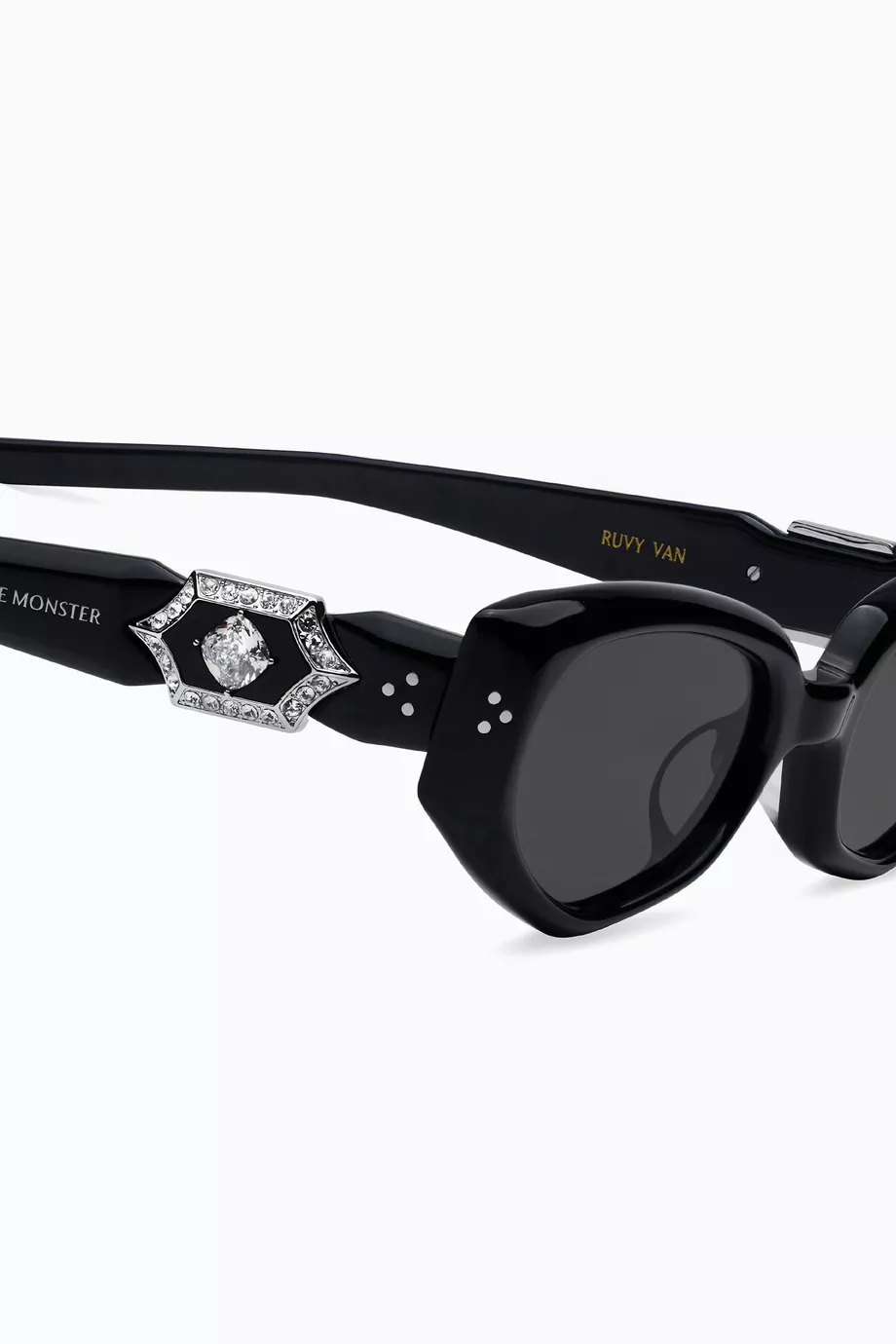 GENTLE MONSTER】Ruvy Van 01 Buy Gentle Monster Black Ruvy Van 01 Sunglasses in Acetate