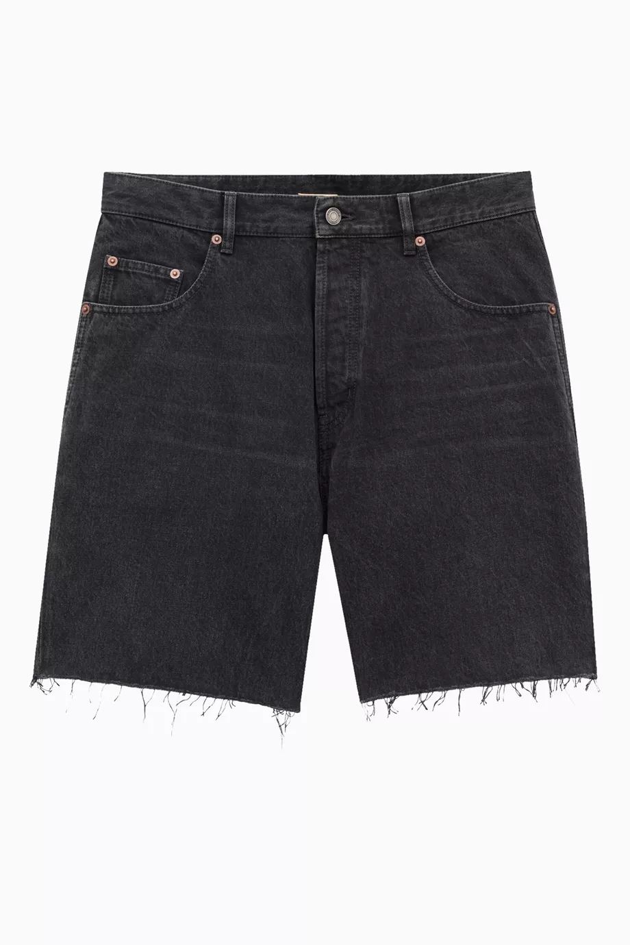 パンツ SAINT LAURENT Women Shorts  Burmudas 786708 Y3A99 1438 GREY Grain De Poudre wool Bermuda shorts in black - Saint Laurent